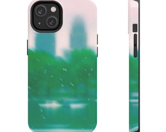 Minneapolis Rainy Summer Day Tough iPhone Case