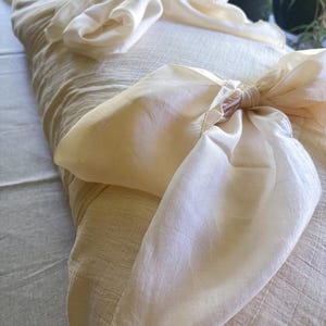 Botanical Dyed Burial Shroud – The Botanica Collection – Handcrafted Green Funeral Wrap – Natural Biodegradable Burial Cloth