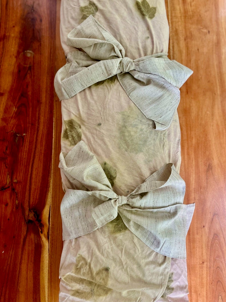 Ecofriendly Burial Shroud Biodegradable Hemp/cotton Jersey, Leaf Print dark Etsy