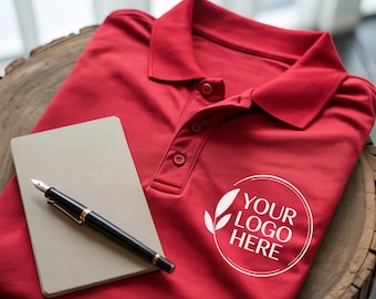 Custom Unisex Polo Shirt, Personalized T-Shirts with Business Logo