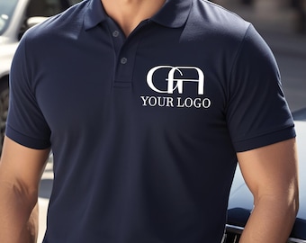 Custom Sports Polo Shirt, Team Logo, Personalized (Men's and Women's)