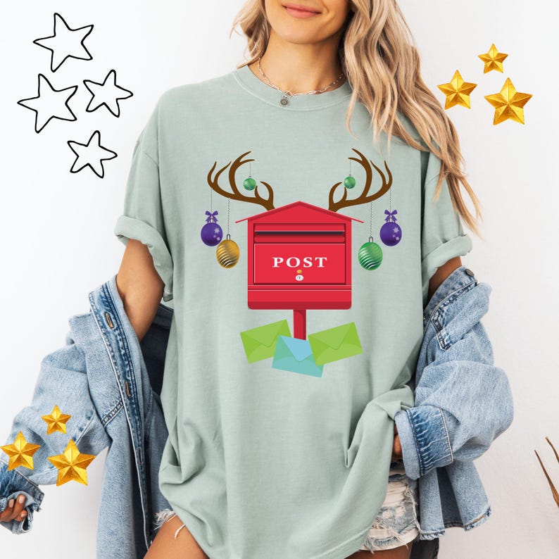 Comfort Colors, Mail Carrier Christmas Gift for Postal Worker Comfort Colors, Rural Carrier