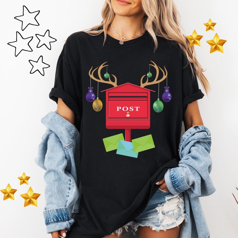 Comfort Colors, Mail Carrier Christmas Gift for Postal Worker Comfort Colors, Rural Carrier