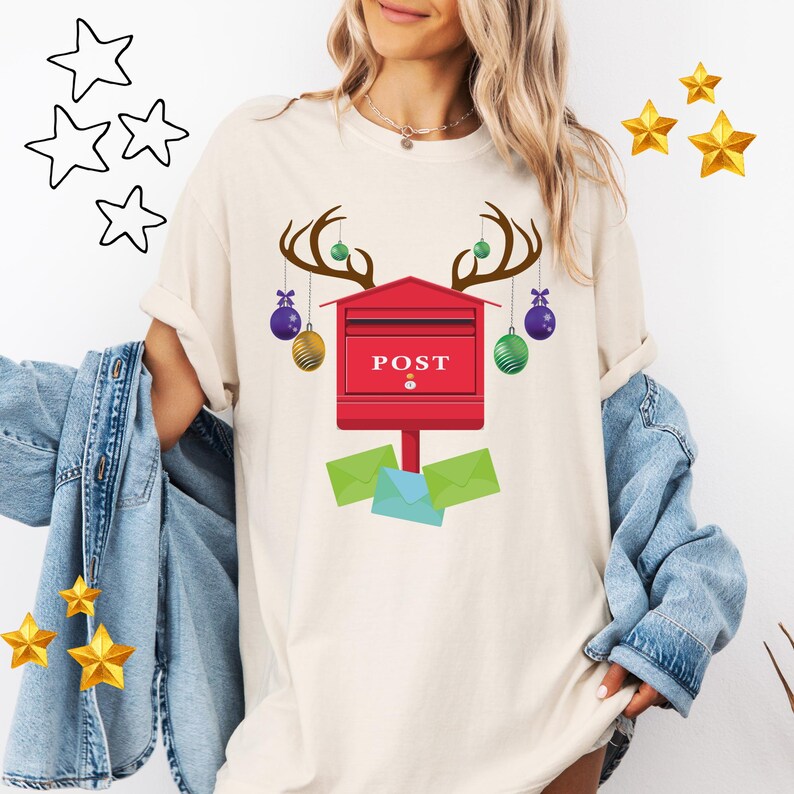 Comfort Colors, Mail Carrier Christmas Gift for Postal Worker Comfort Colors, Rural Carrier