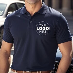 Custom Polo Shirt, Personalized Polo for Men and Women, Customized Polo Shirts with Logo, Work Polos Sports and Golf Shirt Team Uniforms