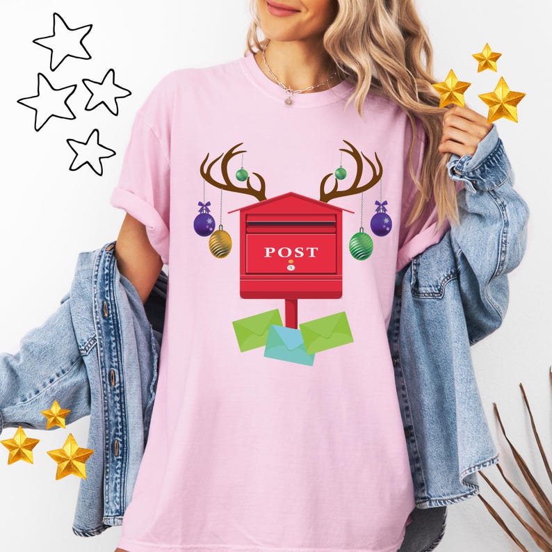 Comfort Colors, Mail Carrier Christmas Gift for Postal Worker Comfort Colors, Rural Carrier