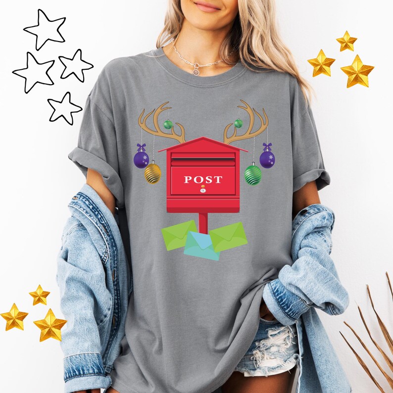 Comfort Colors, Mail Carrier Christmas Gift for Postal Worker Comfort Colors, Rural Carrier