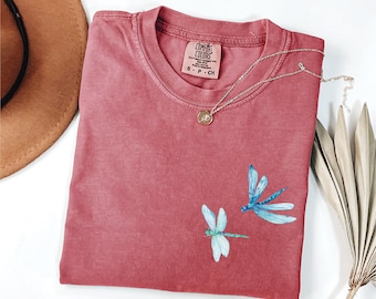 Trendy Design Comfort Colors Pocket Shirt, Watercolors Design Shirt, Mom Gifts Trending Shirts, Animal Lover Birthday Gift