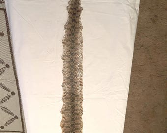 Authentic Watersnake Hides/ Leather, Crafts, Snakeskin, Sewing, Real, Unique Supply, Rare, Jewelry Making