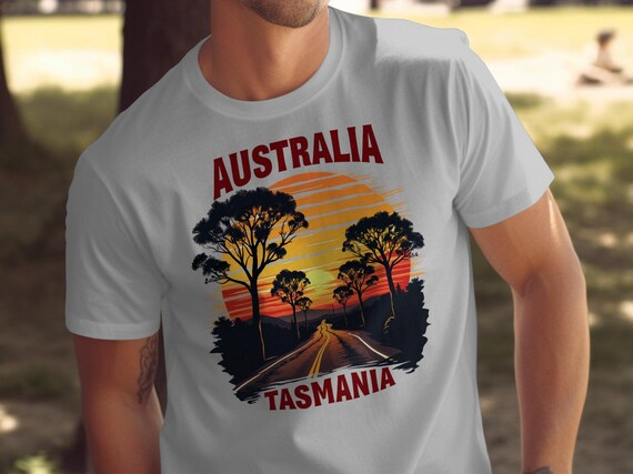 Australia Vintage Style Graphic T Shirt Australia Vintage Style Graphic T Shirt
