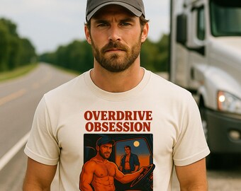 Overdrive Obsession Trucker Tee, Gay Fetish T-Shirt