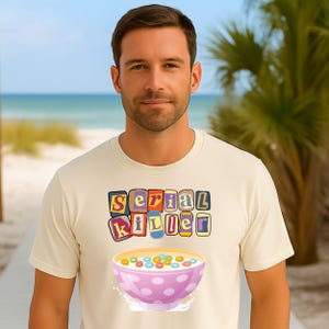 Funny Cereal Pun T-Shirt: Retro Breakfast Graphic Tee