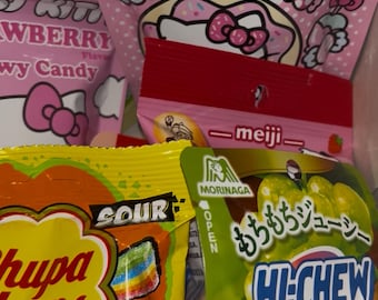 Random Japanese Snack Box - Authentic Candy & Treats from Japan | Kawaii Snack Gift