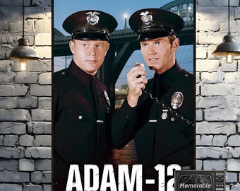 Adam-12 (1968) 7 Seasons, 174 Episodes - Complete Tv Series - Digital Download - No ADS