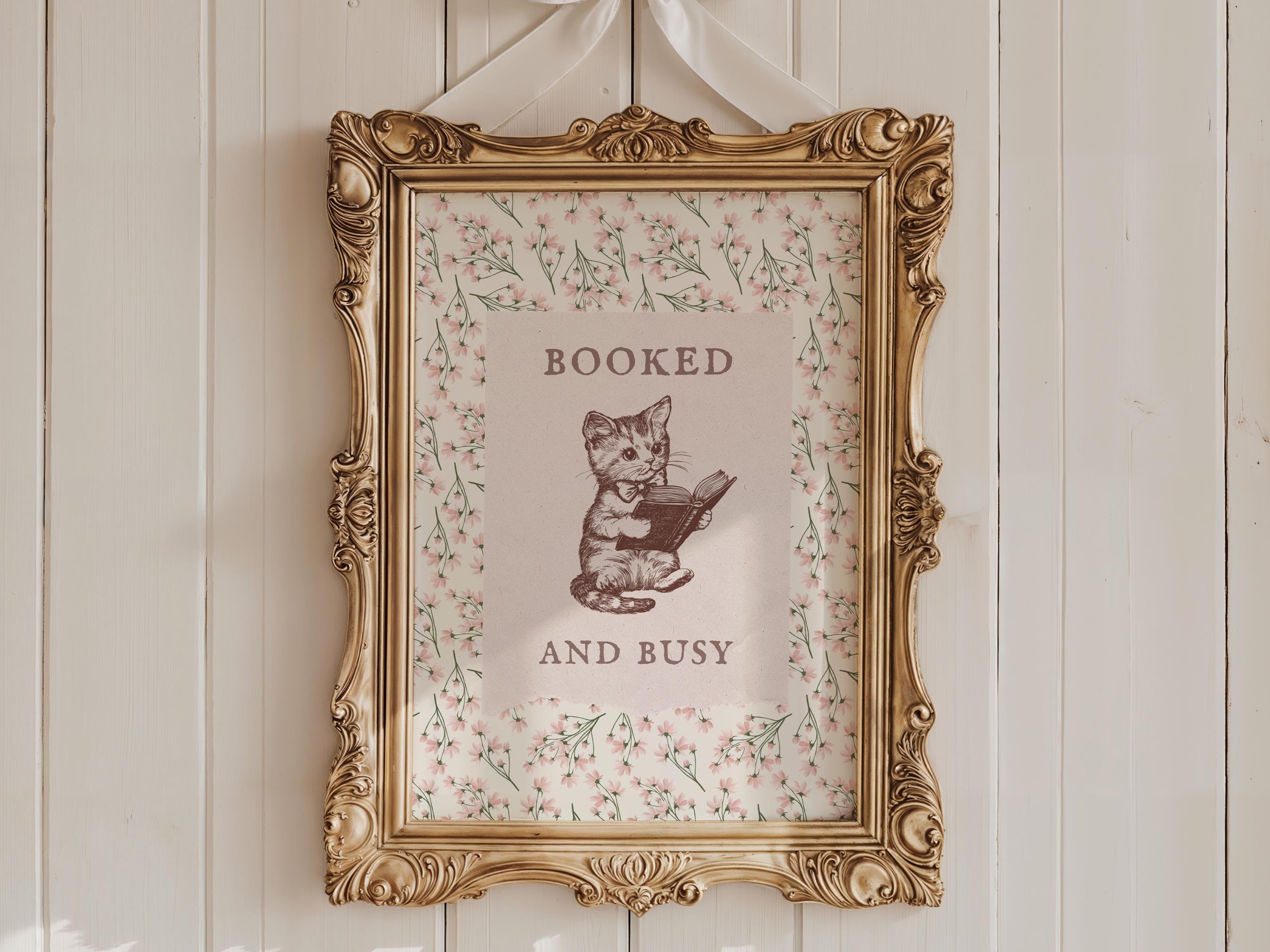 Vintage Cat Book - Etsy