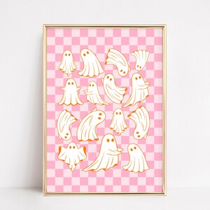Orange Pink Halloween Decor