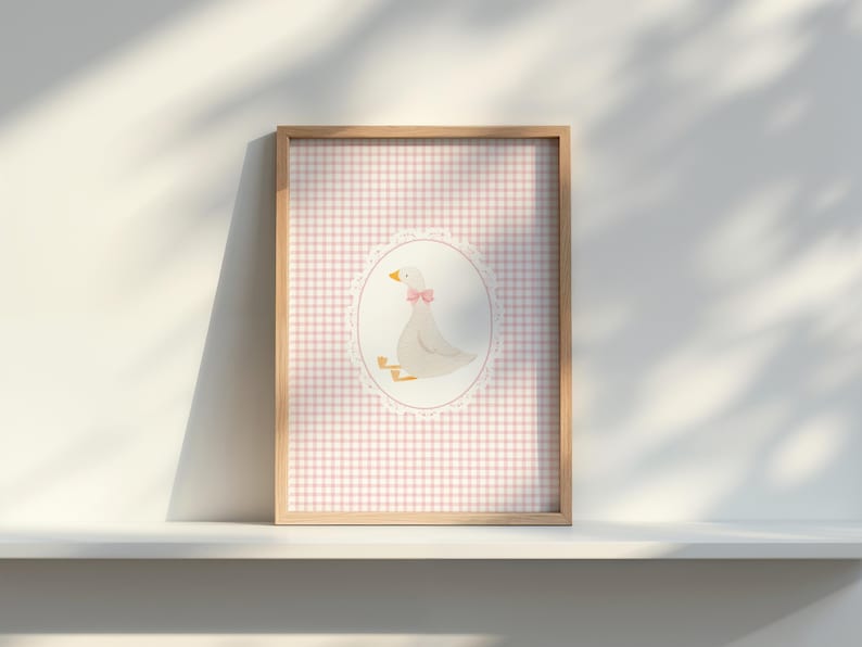 Pink Wall Art for Girls Room Decor