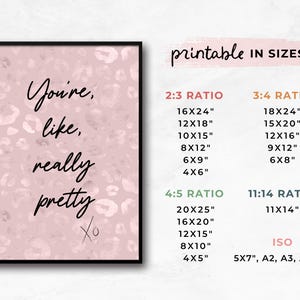 Pink Wall Art Digital Download