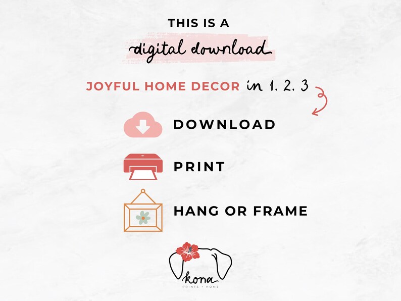 Print at Home Decor