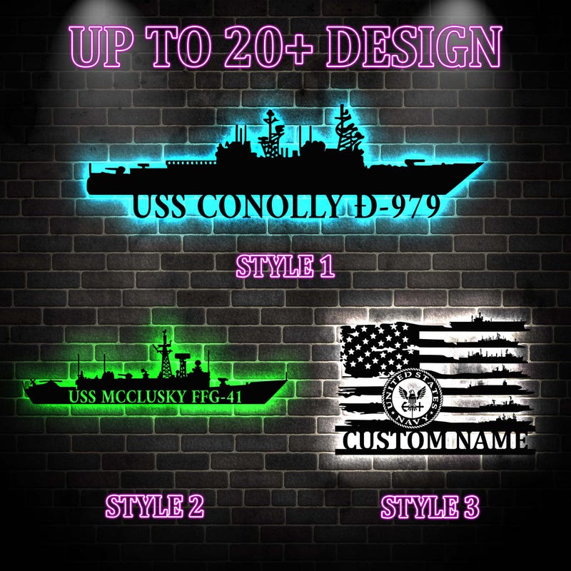Us Navy Ship Metal Sign - Etsy