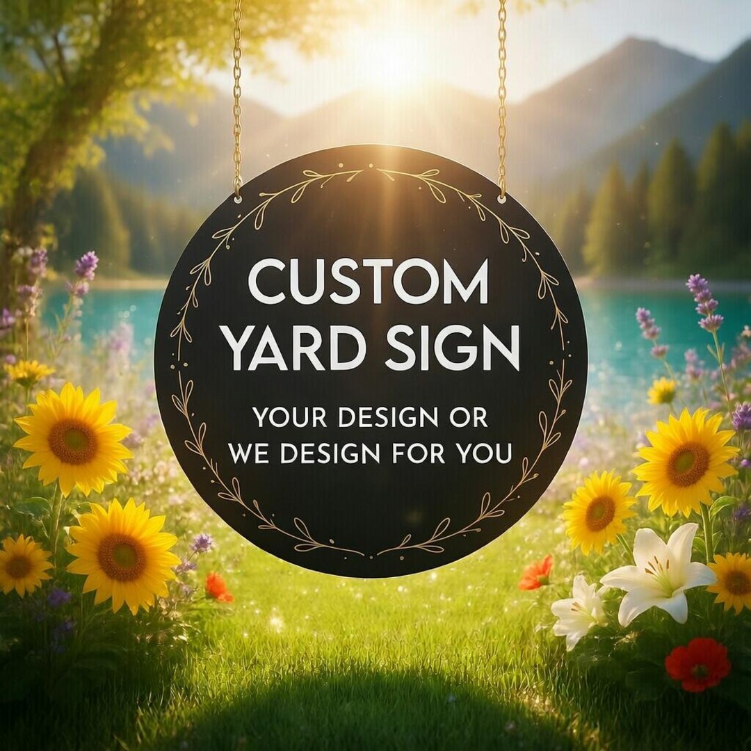Custom Name Metal Sign, Personalized Hanging Door Decor, Tailor Made ...