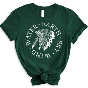 Indigenous shirt, Indigenous repeated word shirt, Proud Indigenous shirt, Melanin shirt, Native American shirt for women or men, Native shop bild 1