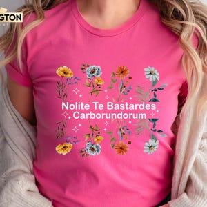 Nolite Te Bastardes Carborundorum, Don&#39;t let the bastards grind you down, Subtle Feminist Shirt, Subtle Women&#39;s Rights, Subtle Activist