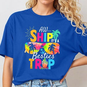 Besties Trip 2025 Shirt, Besties Trip Shirt, Custom Matching Graphic Shirts, Best Friend Gift, Besties Travel Shirt, Besties Vacation Shirt,