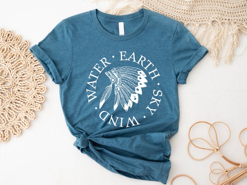 Indigenous shirt, Indigenous repeated word shirt, Proud Indigenous shirt, Melanin shirt, Native American shirt for women or men, Native shop bild 3