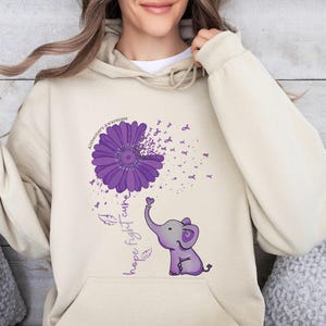 アルツハイマー病フラワースウェットシャツ、家族サポートTシャツ、彼女へのアルツハイマー病ギフト、啓発月間シャツ、あなたのことを忘れない、