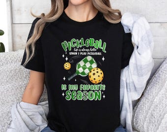 Funny Pickleball T-Shirt, Womens Tee, Gift for Player