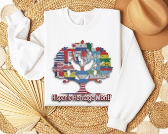 Hispanic Heritage Month Sweatshirt, Latino Pride Shirt