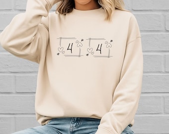 Birthday  Number  Sweatshirt, Birthday Girl Hoodie, 10 Years Old Birthday, Ten Birthday Sweater, 10th Birthday Gift, Gift For Girl