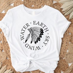 Indigenous shirt, Indigenous repeated word shirt, Proud Indigenous shirt, Melanin shirt, Native American shirt for women or men, Native shop bild 7