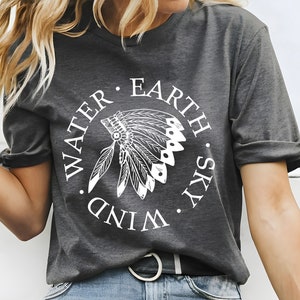 Indigenous shirt, Indigenous repeated word shirt, Proud Indigenous shirt, Melanin shirt, Native American shirt for women or men, Native shop bild 5