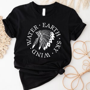 Indigenous shirt, Indigenous repeated word shirt, Proud Indigenous shirt, Melanin shirt, Native American shirt for women or men, Native shop bild 2