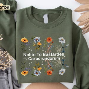 Nolite Te Bastardes Carborundorum, Don't let the bastards grind you down, Subtle Feminist Shirt, Subtle Women's Rights, Subtle Activist