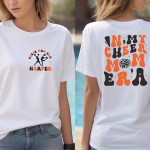 Personalized Cheer Mom Cheer Mom  Shirt,Mom Tee,Cheer Mom Shirt,Cheer Mom Gift,Custom Cheer Shirt,Custom Name, Team Cheer Shirts,