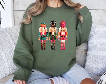 Nutcracker Ballet Sweatshirt, Christmas Party Sweater