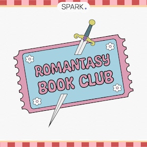 Romantasy Book Club Stamp SVG: Booktok Sticker (Digital Download)