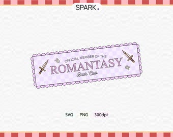 Romantasy Book Club Bookmark, Fantasy Romance Reader, Booktok Romantasy Aesthetic, Spicy Fantasy Reader Gift