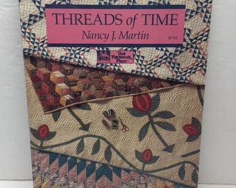Das Patchwork Ort 1990 Themen der Zeit Nancy J Martin Quilt Buch Muster
