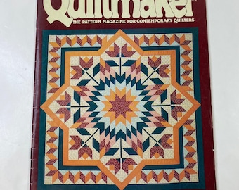 Quiltmaker Magazine Fall/Winter 1984 Full Size Patterns Embroidery Quilting