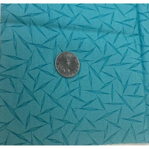 FQ Fat Quarter  Jinny Beyer Palette Fabric Quilting Teal Turquoise 18&quot; x 22&quot;