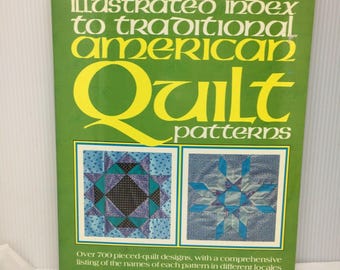 Illustrated Index To Traditional American Quilt Patterns By Susan Winter Mills