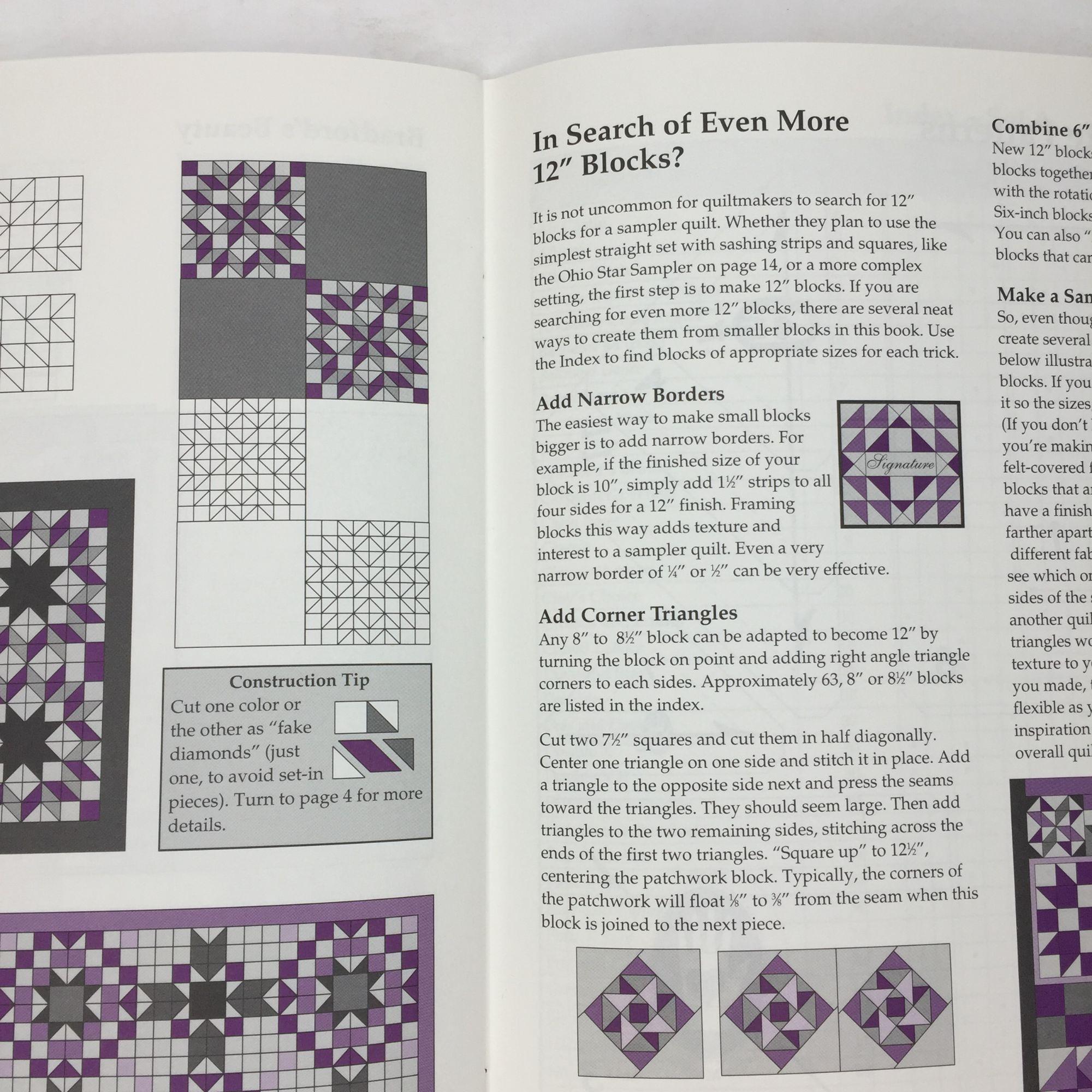The Perfect Patchwork System Vol 1 Encyclopedia Patchwork Blocks Marti ...