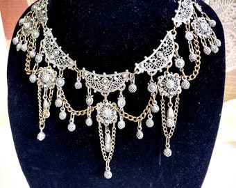 Art Deco Statement NECKLACE. This Best Seller is a stylists dream.