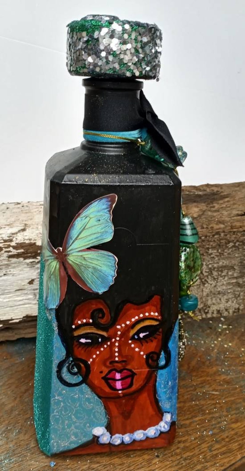 showers Hand painted Statement Bottle Birthdays Decanter retirement and all occasions. buy now or get yours customized for Weddings
