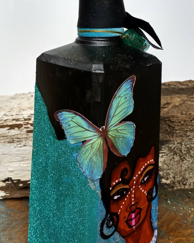 showers Hand painted Statement Bottle Birthdays Decanter retirement and all occasions. buy now or get yours customized for Weddings
