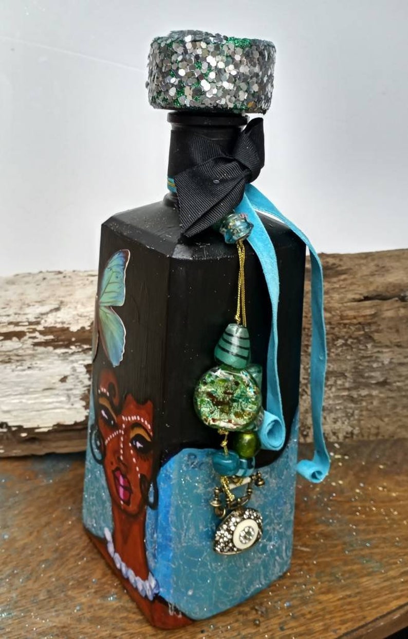 showers Hand painted Statement Bottle Birthdays Decanter retirement and all occasions. buy now or get yours customized for Weddings